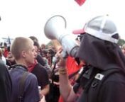 The Anti-capitalist bloc at the RNC protests (9/1/08) singing the IWW anthem