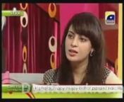 Farah Sadia In Shaista Lodhi's Morning Show \ from farah sadia