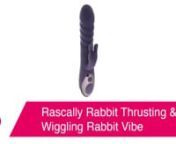 https://www.pinkcherry.com/products/rascally-rabbit-thrusting-wiggling-rabbit-vibe (PinkCherry US)nhttps://www.pinkcherry.ca/products/rascally-rabbit-thrusting-wiggling-rabbit-vibe (PinkCherry Canada)nn--nnYour beloved rabbit vibe hits the spot almost every single time, right? But sometimes, maybe you&#39;re looking for something, well, more in the stimulation department. When it comes to those times, Eve&#39;s Rascally Rabbit Thrusting &amp; Wiggling Rabbit Vibe has you and your every sweet spot (or yo