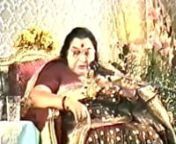 Archive video: H.H.Shri Mataji Nirmala Devi at Sahastrara Puja. Cabella Ligure, Italy. (1992-0510)