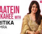 In this new episode of Baatein Ankahee, Kritika Kamra opens up on being an ‘unhustler’, being too hard on herself, how she became an actor, facing prejudices while transitioning from TV to films and web shows, television content being regressive, nepotism, and about guarding her personal life. Check it out!