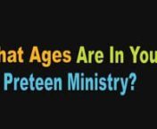 Patrick Snow from Christ in Youth&#39;s SuperStart! gets the answers to the top five questions of preteen pastors from Katie Gerber, Children Minister at Mountain Christian Church in Joppa, Maryland.