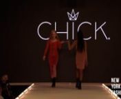 NYFW powered by @runway7fashion presented CHICK at @sonyhall last February! Registration is NOW open to join us at New York Fashion Week this September! Follow us on Instagram @chick.nyc