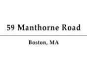 59 Manthorne Road, Unit 1, Boston, MA - Presented by Nakema Arrington.mp4 from nakema