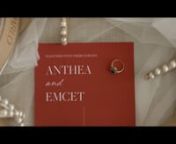 Anthea & Emcet Wedding Highlight from emcet