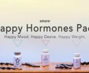 Make your younger self jealous with …nnAmare Happy Hormones PacknHappy Mood. Happy Desire. Happy Weight.nnLearn more:nhttps://www.amareglobal.com/corporate/en-us/happy-hormones-packnnWhen your hormones are out of balance … life is out of balance.nnYour mood (stress hormones)nYour desire (sex hormones)nYour weight (metabolic hormones)nAll influence each other.nnWhen one is off, it’s a domino effect.nnAnd over time, it’s easy to accept this imbalance as “normal.”nBut why settle for “