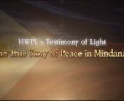 HWPL Peace Projects in Mindanao, Philippines from hwpl