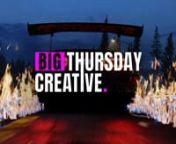 The Big Thursday Creative Showreel: Volume 2nnTrailers. Cinematics. Pre-vis. Branding.nnAre you ready? Get creative with impact: info@bigthursdaycreative.comnnHuge thanks to our amazing clients: Hardball Games, EA, Criterion, Epic Games, Natural Motion, THQ Nordic, Mediatonic, Nacon, Jagex, Hi-Rez, Coatsink, Team 17, Snowcastle, Prophecy, Kongregate, Pocket Gems, Alta, d3t, Thunderful, Payload Studios, and Nequinox Studios.