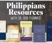 Signup for the Philippians Reading Course: bit.ly/PlummerCoursennThe resources mentioned in the video are:nHellerman, Joseph H. Philippians. Exegetical Guide to the Greek New Testament. Nashville, TN: B&amp;H Academic, 2015.nMcDonough, Sean M. The Preacher&#39;s Greek Companion to Philippians. Peabody, MA: Hendrickson, 2023.nNovakovic, Lidija. Philippians. A Handbook on the Greek Text. Waco, TX: Baylor University Press, 2020.nSilva, Moisés. Philippians. 2nd ed. Baker Exegetical Commentary on th