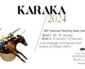 New Zealand Bloodstock&#39;s 98th National Yearling Sale Series