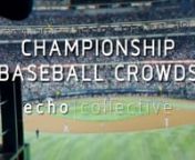https://echocollectivefx.com/product/championship-baseball-crowdsnnWe had a rare opportunity to record baseball crowds with a full access media pass for what turned out to be a deep playoff run.nnThe recording setup was a very unique quad rig that had Microtech Gefell M930 large diaphragm condensers in the front and either small diaphragm condensers or PZM mics in the rears.nnThe huge crowd experienced every emotion over the several games that were recorded.  The home team got blown out of a ga
