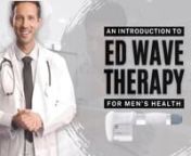 Looking for better ED options for men&#39;s health? Watch this video to discover ED Wave Therapy, an affordable care plan for any man at any age available from a Swiss trained provider at a men’s health clinic near you.nnED wave therapy is a cutting-edge treatment option that utilizes low-intensity shockwaves to stimulate blood flow to the penis, ultimately improving erectile function without the need for medication or surgery. In this introduction to ED wave therapy for men&#39;s health, we&#39;ll cover