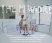 ‘The M Word’nnA project by @sonik_inonIn association with @byronfilm &amp; @cine2481_nnStarring Michael Tam (@mikeytam_)nnWritten, Directed, &amp; Edited by Shane Crosland @shamus_______nDirector Of Photography Clementine Bourke @clementinebourkenProduced by Agustina Maruca &amp; Kimberley Vecsei @agusmaruca @itskimbo_nArt Direction by Charlotte Coker @charlottecokernArt Department - Rachael Tremblay &amp; Ellinor Illevars @rach413 @_uni_c_nExecutive Producers David Hungerford, Hamish Burnsi