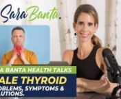 Sara Banta discusses male thyroid problems, symptoms and natural solutions.nnnHypothyroid Symptoms in MalesnnWithout a proper diagnosis, some thyroid symptoms in males to look out for include:n• Hair lossn• Low sex drive and libidon• Enlarged prostaten• Delayed ejaculationn• Erectile dysfunctionn• Loss of muscle massn• Fat gain and weight gain.For men, weight gain is usually around the belly.n• Mood changesn• Constipationn• Fatiguen• Slow Metabolismn• Water retentionn