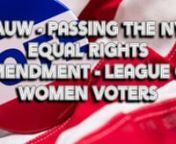 Come learn about the NYERA Amendment that will be on your ballot this November. Erica Smitka will speak about what this amendment to the NY State Constitution means and how important it is for every New Yorker.nnThis November, the NY Equal Rights Amendment will be on our ballot. Join Erica Smitka and the League of Women Voters to learn more about this important amendment to the NYS Constitution and how it affects every New Yorker. The current New York State Constitution fails to prohibit dis