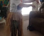 Granny doing the hula!