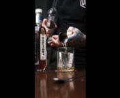 One of the easiest and most appreciated cocktail in the world : the original GODFATHERnn1 part amaretto ADRIATICO ROASTED ALMONDSn1 part BOURBON nServe on ice rocksnEnjoy nnVideo by Marco Dongi @cocktailsbymarcdongi