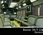 Denver Party Bus offers Limo Bus Rentals in Denver Colorado. Check out our 15-55 Passenger Denver Limo Bus Rentals and enjoy a night out in Denver, Boulder, Fort Collins, or Colorado Springs in one of our Exotic Limousine Style Buses for Rent