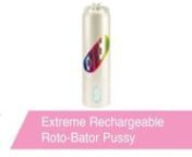https://www.pinkcherry.com/products/extreme-rechargeable-roto-bator-pussy (PinkCherry US)nhttps://www.pinkcherry.ca/products/extreme-rechargeable-roto-bator-pussy (PinkCherry Canada)nnA fully rechargeable, light-show enhanced masturbator designed to deliver completely hands-free, rhythmically rotating pleasure rivaled only by the real thing (maybe), Pipedream Extreme&#39;s Rechargeable Roto-Bator Pussy offers its fully automatic, incredibly advanced functionality to true connoisseurs of spectacular
