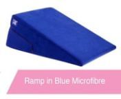 https://www.pinkcherry.com/products/ramp-in-blue-microfibre (PinkCherry US) nhttps://www.pinkcherry.ca/products/ramp-in-blue-microfibre (PinkCherry Canada) nnLiberate some of your fantasies as you enjoy exciting, adventurous sex with the Ramp. This innovative sex accessory lets you and your lover get comfortably into some of those extra pleasurable positions that can be a little tricky on a regular bed or flat surface. nnOffering support and a deeply angled slant that accentuates sensitivity, it