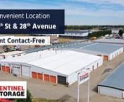 Our Lethbridge North location makes self-storage simple and sweet, giving you the all-feature service for self-storage made easy. Our most affordable unit is a nice 5’x5’ unit, but one of our highest demand units is our largest, which is the 10’x20’ or 200 square foot unit that can store anything you might need.nnSENTINEL STORAGE - LETHBRIDGE NORTHn2315 36th Street North, Lethbridge ABnhttps://www.sentinel.ca