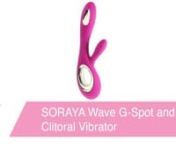 https://www.pinkcherry.com/products/soraya-wave-g-spot-and-clitoral-vibrator (PinkCherry USA)nhttps://www.pinkcherry.ca/products/soraya-wave-g-spot-and-clitoral-vibrator (PinkCherry Canada)nnOnce upon a midnight clear (and in the daylight, too!), Lelo wove a magical sexiness spell over the toy galaxy, quickly captivated us and many, many pleasure craving folks with their commitment to the highest quality materials, truly ingenious design and unique functionality. Then, they kept right on going.