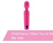 https://www.pinkcherry.com/products/pinkcherry-i-want-you-to-wand-me-vibe (PinkCherry USA)nhttps://www.pinkcherry.ca/products/pinkcherry-i-want-you-to-wand-me-vibe (PinkCherry Canada) nnWe all know that it&#39;s best not to mess with a classic, especially when it comes to pleasure. Trends come and go, but the wand vibe will live on and be loved forever! Our PinkCherry I Want You to Wand Me definitely takes its cues from the mighty massager with 10 powerful patterns, a sweetly flexible head and top o