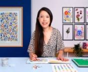 Create colorful watercolor compositions of flowers and learn how to apply them to products.nnGo to course overview: nhttps://www.domestika.org/en/courses/2105-vibrant-floral-patterns-with-watercolorsnnFlowers have the power to enhance our mood and uplift any space they adorn. Artist Anna Lau’s floral compositions can brighten up anyone’s day at a glance with their unique color schemes and expressive shapes. What started out as a relaxing side project for Anna has transformed into a successfu