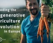 The Regenerative Agriculture Revolution is a series of activities whose overall aim is to help farmers adopt more regenerative farming practices and raise public awareness about the important health, environmental and economic benefits of eating regeneratively produced food.nnEIT Food is leading a revolution in Europe. Whether you’re an independent farmer, an agri-food business, or you simply want to eat food that’s better for your health and the planet, visit our website to find out how you