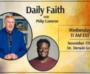 On Daily Faith, our special guest bringing you a timely word from heaven is Pastor Derwin Gray. Pastor Derwin Gray co-founded Transformation Church eleven years ago in Indian Land, SC, serving as the Lead Pastor. Transformation Church is a multi-ethnic and multi-generational church. Today, Pastor Gray would like to help you discover that God is relational, and He longs to share His heart with you. There may be times when we feel distant from the Lord in our prayers, although we may be the ones w