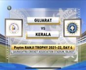 Kerala vs Gujarat Ranji trophy from kerala vs
