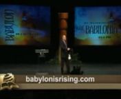 Programos „It is written“ seminaro „Babilonas kyla“ 3 dalis. Kalbėtojas Džonas Bredšo (John Bradshaw) apibūdina Apreiškimo knygos paslaptingąjį „Babiloną“. Tai pasaulio lyderių susivienijimas, lemsiantis visuotinį chaosą ir sąmyšį. Tamsiosios dvasinės jėgos ruošiasi paveikti visas gyvenimo sritis. Seminaras vedamas Kešmen (Cashman) konferencijų centre, Las Vegase, Nevados valstijoje, JAV.