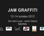 Teaser Jam Graffiti Saintes 2012 - Sky The Limit...nCopyright Mimi, Yann, Easioner and Aristoi Gallerynnwww.aristoi-gallery.comnhttps://www.facebook.com/aristoigallery