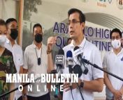 Manila Mayor Francisco “Isko Moreno” Domagoso leads the inspection of the Araullo high school after it was re-opened as a quarantine facility as the NCR reverts to Alert level 3 following the spike in COVID-19 cases during the Christmas break. (MB Video by Ali Vicoy)&#60;br/&#62;&#60;br/&#62;READ MORE: https://mb.com.ph/2022/01/03/manila-readies-anti-covid-drugs-quarantine-facilities-for-omicron-surge/