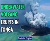 An underwater volcano erupted in the island nation of Tonga, triggering tsunami warnings in Japan and the Pacific islands. Many people were evacuated on Saturday from Samoan villages after the volcanic eruption. &#60;br/&#62;&#60;br/&#62;&#60;br/&#62;&#60;br/&#62;#Tonga #Volcanoeruption #Tsunami