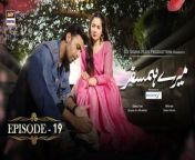Mere HumSafar Episode 19 &#124; 12th May 2022 &#124; ARY Digital Drama&#60;br/&#62;&#60;br/&#62;Subscribe: https://www.youtube.com/arydigitalasia&#60;br/&#62;&#60;br/&#62;Mere Humsafar is the life story of Hala, born to a Pakistani father and foreign mother who leaves them after her birth.&#60;br/&#62;&#60;br/&#62;Written By: Saira Raza&#60;br/&#62;Directed By: Qasim Ali Mureed&#60;br/&#62;&#60;br/&#62;Cast:&#60;br/&#62;Farhan Saeed&#60;br/&#62;Hania Aamir&#60;br/&#62;Waseem Abbas&#60;br/&#62;Aly Khan&#60;br/&#62;Samina Ahmed&#60;br/&#62;Saba Hameed&#60;br/&#62;Aamir Qureshi&#60;br/&#62;Tara Mehmood&#60;br/&#62;Zoya Nasir&#60;br/&#62;Umer Shehzad&#60;br/&#62;&#60;br/&#62;#MereHumSafar #HaniaAmir #FarhanSaeed&#60;br/&#62;&#60;br/&#62;Subscribe: https://www.youtube.com/arydigitalasia&#60;br/&#62;&#60;br/&#62;DownloadARY ZAP: https://l.ead.me/bb9zI1&#60;br/&#62;&#60;br/&#62;Pakistani Drama Industry&#39;s biggest Platform, ARY Digital, is the Hub of exceptional and uninterrupted entertainment. You can watch quality dramas with relatable stories, Original Sound Tracks, Telefilms, and a lot more impressive content in HD. Subscribe to the YouTube channel of ARY Digital to be entertained by the content you always wanted to watch.&#60;br/&#62;&#60;br/&#62;#ARYDigital #entertainment #ARYNetwork