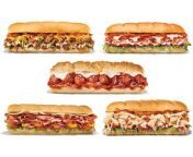 The Subway Series menu includes 12 new offerings.