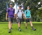 THREE TRAGIC DADS SAY THEIR WALK MUST GO ON &#60;br/&#62;&#60;br/&#62;Three fathers who lost young daughters to suicide have begun an epic trek across a United Kingdom in mourning.&#60;br/&#62;The 3 Dads Walking say their challenge must go ahead because young people continue to die by suicide.&#60;br/&#62;Andy Airey from Cumbria, Mike Palmer from Greater Manchester and Tim Owen from Norfolk say they will “walk with due deference and respect for Her Majesty the Queen and her family.”&#60;br/&#62;The fathers, who completed a 300-mile fundraising walk last year, are now aiming to trek more than 500 miles in support of the national charity PAPYRUS Prevention of Young Suicide.&#60;br/&#62;They have already raised more than £880,000 as part of their quest to have suicide prevention included in the school curriculum.&#60;br/&#62;Fittingly they chose 10 September, World Suicide Prevention Day, to begin the Scottish leg of their walk from Edinburgh.&#60;br/&#62;They will take in much of the UK including Northern Ireland and Wales before finishing in London, taking in all four parliaments on the way.&#60;br/&#62;They are walking in memory of their daughters 17-year-old Beth Palmer, 19-year-old Emily Owen and Sophie Airey who was aged 29. &#60;br/&#62;The 3 Dads Walking teamed up for their first charity trek in the autumn of 2021. Their deeply personal stories of suicide received global media attention. Hollywood stars Nicole Kidman and Daniel Craig each donated £10,000 to their cause.&#60;br/&#62;&#60;br/&#62;To follow the dads’ four-week walk; and to find out how to join them when they arrive in a town near you, you can find their route here: https://www.3dadswalking.uk/the-2022-route&#60;br/&#62;&#60;br/&#62;More information about 3 Dads Walking can be found on their website: https://www.3dadswalking.uk/&#60;br/&#62;&#60;br/&#62;