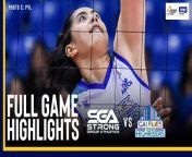 PVL Game Highlights: Galeries Tower deflates Strong Group Athletics from group sexa school and full tim