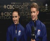2024 Madison Chock & Evan Bates Worlds Post-FD Interview (1080p) - Canadian Television Coverage from mexicana television