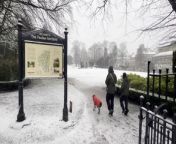 &#60;p&#62;Heavy snow in Pavilion Gardens, Buxton, Peak District, as up to 25cm of snow is forecast in parts of England and Wales.&#60;/p&#62;