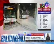 Kumustahin natin ang sitwasyon sa Araneta City Bus Port ngayong huling biyernes bago mag-Semana Santa.&#60;br/&#62;&#60;br/&#62;&#60;br/&#62;Balitanghali is the daily noontime newscast of GTV anchored by Raffy Tima and Connie Sison. It airs Mondays to Fridays at 10:30 AM (PHL Time). For more videos from Balitanghali, visit http://www.gmanews.tv/balitanghali.&#60;br/&#62;&#60;br/&#62;#GMAIntegratedNews #KapusoStream&#60;br/&#62;&#60;br/&#62;Breaking news and stories from the Philippines and abroad:&#60;br/&#62;GMA Integrated News Portal: http://www.gmanews.tv&#60;br/&#62;Facebook: http://www.facebook.com/gmanews&#60;br/&#62;TikTok: https://www.tiktok.com/@gmanews&#60;br/&#62;Twitter: http://www.twitter.com/gmanews&#60;br/&#62;Instagram: http://www.instagram.com/gmanews&#60;br/&#62;&#60;br/&#62;GMA Network Kapuso programs on GMA Pinoy TV: https://gmapinoytv.com/subscribe