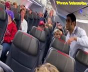 The American Airlines passenger who was put in a headlock and thrown off a flight for yelling an anti-Semitic slur at a flight attendant has been pictured.&#60;br/&#62;&#60;br/&#62;Shail Patel, 29, was arrested after his filmed outburst on flight 2506 from Tampa International Airport to Philadelphia on Tuesday.
