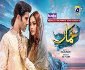 #HappilacPaints #ColorsofHappiness #Khumar&#60;br/&#62;Thanks for watching Har Pal Geo. Please click here https://bit.ly/3rCBCYN to Subscribe and hit the bell icon to enjoy Top Pakistani Dramas and satisfy all your entertainment needs. Do you know Har Pal Geo is now available in the US? Share the News. Spread the word.&#60;br/&#62;&#60;br/&#62;Khumar Episode 24 [Eng Sub] Digitally Presented by Happilac Paints - Feroze Khan - Neelam Muneer - 10th February 2024 - Har Pal Geo&#60;br/&#62;&#60;br/&#62;Khumar Digitally Presented by Happilac Paints&#60;br/&#62;&#60;br/&#62;Khumar is a timeless love story that delves into the challenges arising from societal class differences and the negativity that stems from them. Khumar explores the complexities of love in the face of societal expectations and challenges. Faiz and Hareem, two individuals from different backgrounds, find their lives connected by destiny.&#60;br/&#62;&#60;br/&#62;Faiz, born into an affluent family, contrasts sharply with Hareem, who hails from a&#60;br/&#62;lower-middle-class background. Despite their differences, fate weaves their paths together. Hareem, diligently working to make ends meet amid her brother Rufi&#39;s educational needs and her mother&#39;s medical expenses, faces numerous hurdles. In the midst of her struggles, Faiz, a friend of Rufi&#39;s, silently supports them financially and even gets work for Hareem, albeit discreetly.&#60;br/&#62;&#60;br/&#62;Hareem&#39;s family doesn&#39;t know that Faiz loves her, leading to a one-sided love affair. Faiz&#39;s love for Hareem remains a secret, but his mother disapproves of his association with Hareem&#39;s family due to the significant class difference. But fate decides to play its tune, and an unexpected event turns the lives of Faiz and Hareem upside down.&#60;br/&#62;&#60;br/&#62;What was this surprising turn of events that changed everything for Faiz and Hareem? Will the gap in their social status keep them apart? Can Faiz convince his mother to accept Hareem? If they marry, can they create a happy life together despite their different backgrounds and mindsets?&#60;br/&#62;&#60;br/&#62;7th Sky Entertainment Presentation &#60;br/&#62;Producers: Abdullah Kadwani &amp; Asad Qureshi &#60;br/&#62;Writer: Maha Malik&#60;br/&#62;Director: Ali Faizan&#60;br/&#62;&#60;br/&#62;Cast:&#60;br/&#62;Feroze Khan as Faiz&#60;br/&#62;Neelam Muneer as Hareem&#60;br/&#62;Hina Bayat as Kehkasha Begum&#60;br/&#62;Asma Abbas as Durdana&#60;br/&#62;Behroz Sabzwari as Sheikh Furqan&#60;br/&#62;Zainab Qayoom as Dil Araa&#60;br/&#62;Shehryar Zaidi as Taufeeq&#60;br/&#62;Adnan Samad as Nasir&#60;br/&#62;Sheherzade Peerzada as Hamna&#60;br/&#62;Minsa Malik as Laiba &#60;br/&#62;Kinza Malik as Atiya&#60;br/&#62;Mehmood Akhtar as Zaawar&#60;br/&#62;Agha Mustafa as Rayyan&#60;br/&#62;Hamzah Tariq as Rufi&#60;br/&#62;Ayesha Rajpoot as Shagufta&#60;br/&#62;Mizna Waqas as Husna&#60;br/&#62;Sohail Masood as Mirza Sahab&#60;br/&#62;Birjees Farooqui as Salma&#60;br/&#62;&#60;br/&#62;#HappilacPaints &#60;br/&#62;#ColorsofHappiness&#60;br/&#62;&#60;br/&#62;#Khumar&#60;br/&#62;#FerozeKhan&#60;br/&#62;#NeelamMuneer