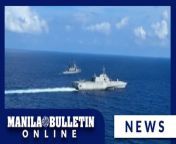 Footage provided by the Philippines military shows US and Philippine warships taking part in a joint maritime exercise in the West Philippine Sea amidst ongoing tensions between China and countries in Southeast Asia, including the Philippines, over disputed claims to the South China Sea