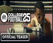 Here&#39;s the EA Sports College Football 25 trailer. EA Sports College Football 25 marks the return of the legendary college football game developed by EA. Players can once again feel the rush and energy of the game of college football once again on the controller sticks. EA Sports College Football 25 is releasing in the Summer of 2024 with a full reveal set for May 2024.