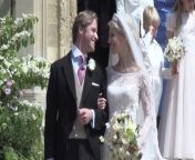 Thomas Kingston smiles lovingly at Lady Gabriella Windsor in resurfaced wedding video following sudden deathPA