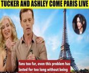 CBS Young And The Restless Spoiler Tucker agrees to run away with Ashley to Pari
