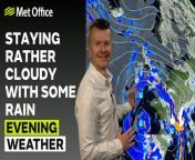 Cloudy skies to dominate, low pressure continue to stick to the south of the UK, bringing chilly weather – This is the Met Office UK Weather forecast for the evening of 09/03/24. Bringing you today’s weather forecast is Greg Dewhurst.
