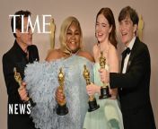 Beginning an hour earlier than usual, at 7 p.m. ET, the 96th Academy Awards kicked off with an opening monologue from four-time host Jimmy Kimmel that set the tone for the evening ahead: celebratory, politely humorous, and glam as usual. The show took off from there, with The Holdovers&#39; Da&#39;Vine Joy Randolph securing the first win of the night for Best Supporting Actress.